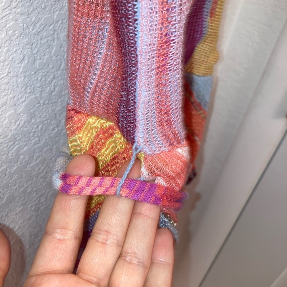 ANTHRO Cecilia Prado Reverie Knit Multicolor Dress SZ: Medium - Picture 6 of 15